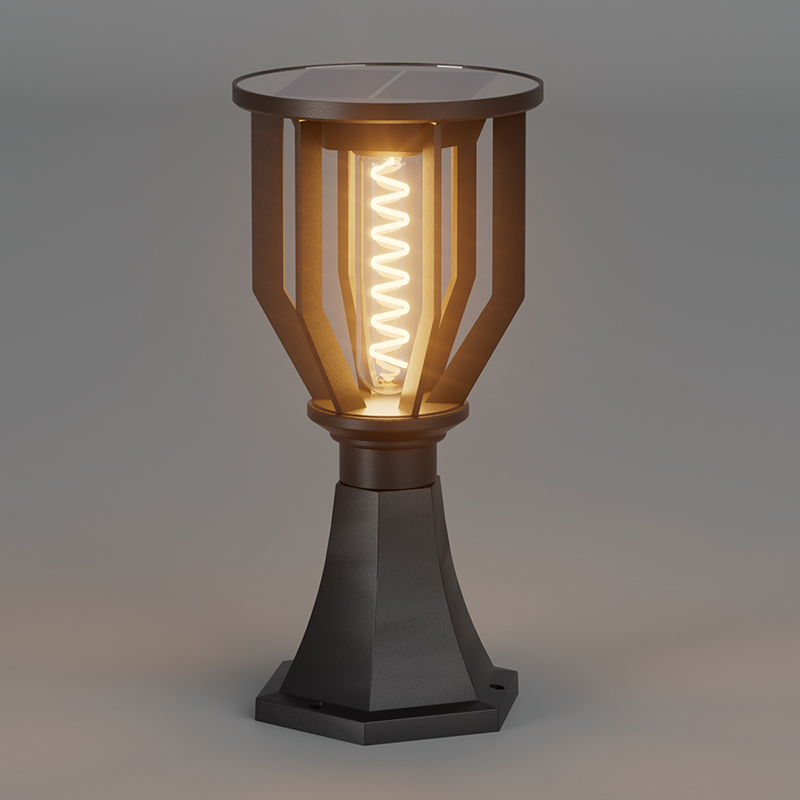 PY-LED GR A04 Korozyona Dirençli Güneş Enerjili Bahçe Işığı