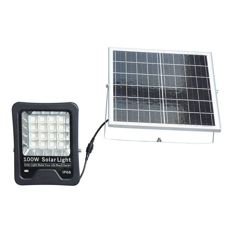 PY-SLFL20-100W Lityum İyon Pil Güneş Enerjili Projektör