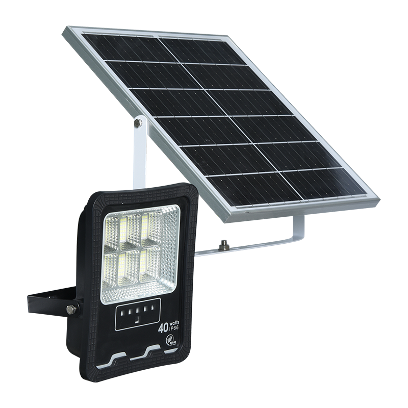 PY-SLFL20-40W Dış Mekan Düşük Enerji Tüketimi Güneş Enerjili Taşkın Işık