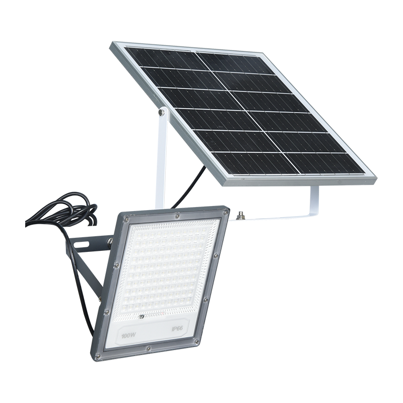 PY-SLFL40-100W Dış Mekan Çevre Dostu Güneş Enerjili Taşkın Işık
