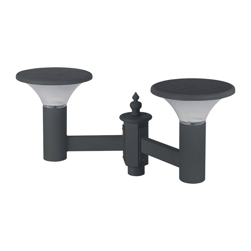 PY-SG018-16W Çift Ampullü Güneş Enerjili Bahçe Lambası PY-SG018-16W Çift Ampullü Güneş Enerjili Bahçe Lambası